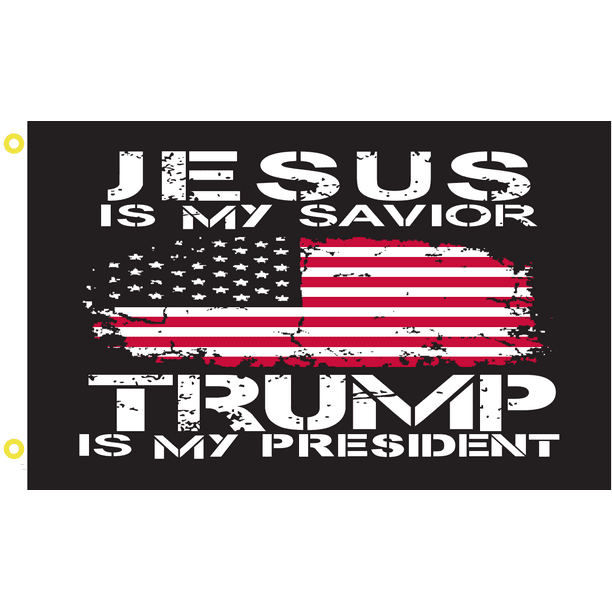 Vintage American Flag Jesus is My Savior Trump is My President Unisex Windproof Outdoor Face Mouth Mask Balaclava Mask Sports Mask Black 